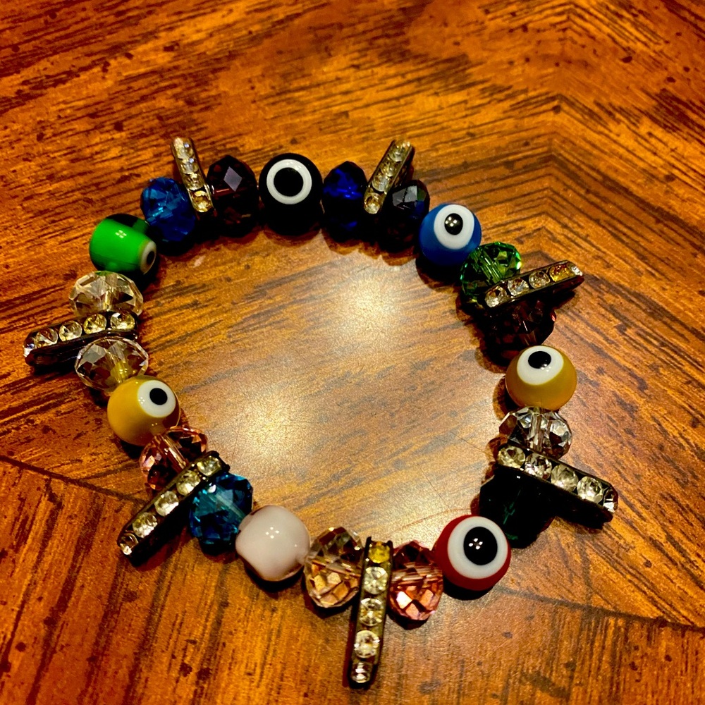 Evil eye bracelet